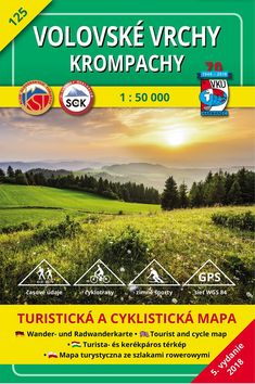 Volovské vrchy Krompachy 1 : 50 000
