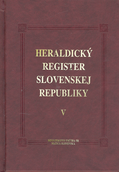 Heraldický register Slovenskej republiky V