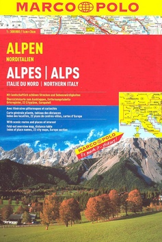 Alpen Alpes/Alps 1:300 000