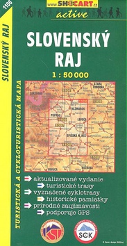 Slovenský raj 1:50 000