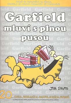 Garfield mluví s plnou pusou
