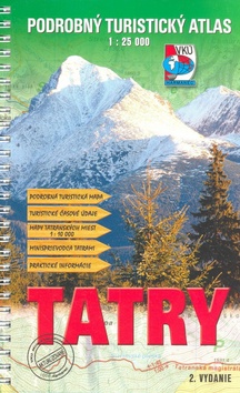 Podrobný turistický atlas  Tatry