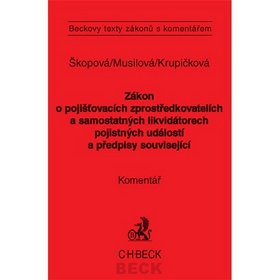 Zákon o pojišťovacích zprostředkovatelích a likvidátorech pojistných událostí a