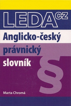 Anglicko-český právnický slovník