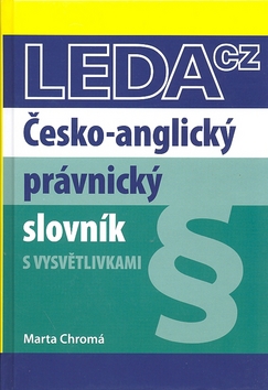 Česko-anglický právnický slovník