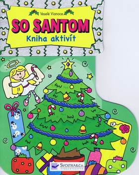 Veselé Vianoce so Santom - Kniha aktivít