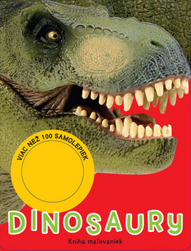 Dinosaury kniha maľovaniek