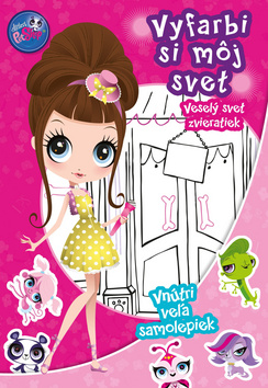 Littles Pet Shop Veselý svet zvieratiek Vyfarbi si môj svet!