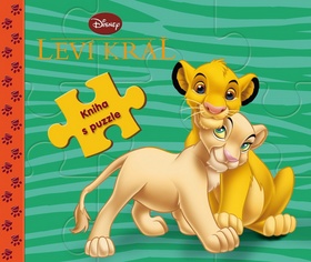 Leví kráľ kniha s puzzle