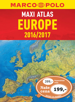 MAXI ATLAS Evropa 2016/2017 1:750 000