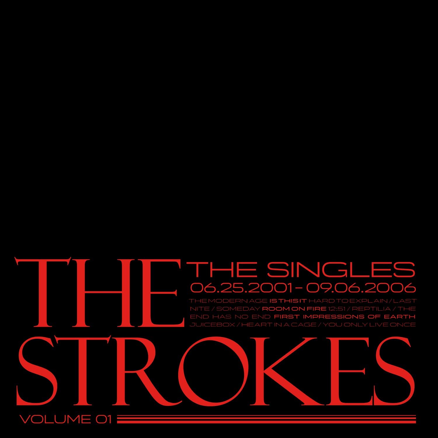 The Strokes: The Singles - Volume 1 LP