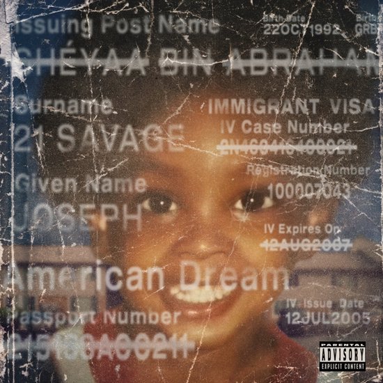 21 Savage: American Dream (Red) LP