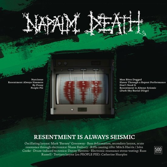 Napalm Death: Resentment is Always Seismic: a final throw of Throe