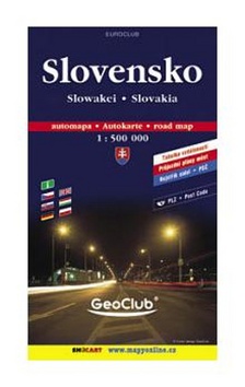 Automapa Slovensko 1:500 000