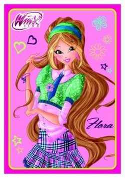 Winx Club A4 - omalovánka