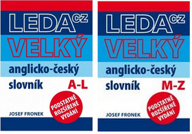 Velký anglicko-český slovník 1. a 2. díl