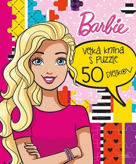 Barbie Veľká kniha s puzzle
