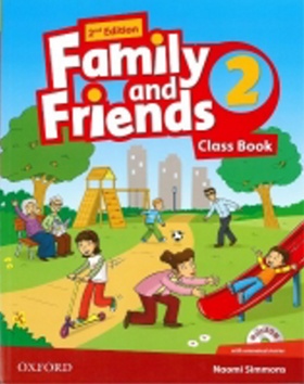 Family and Friends (2nd Edition) 2 Course Book with MultiROM Pack