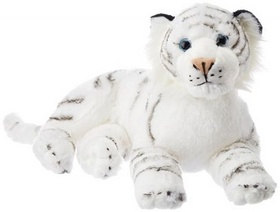 Plyšový Tygr bílý 35 cm