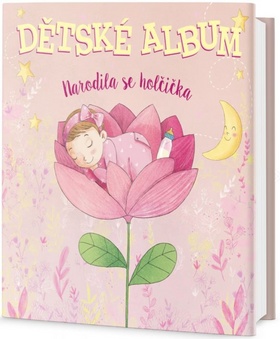 Dětské album Narodila se holčička