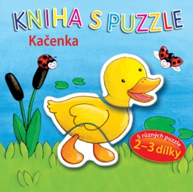 Kniha s puzzle Kačenka