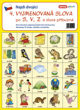 Najdi dvojici 4 Vyjmenovaná slova po S, V, Z