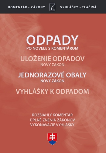 Odpady po novele s komentárom, Uloženie odpadov, Jednorazové obaly