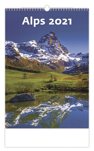 Alps - nástěnný kalendář 2021