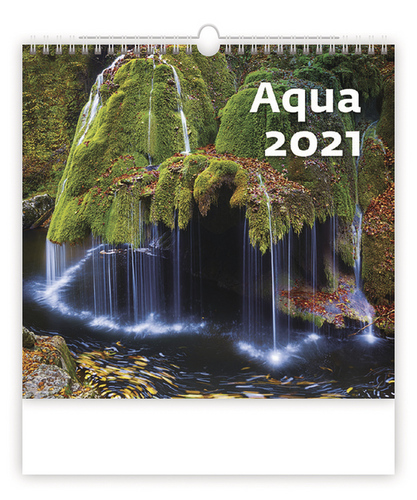 Aqua - nástěnný kalendář 2021