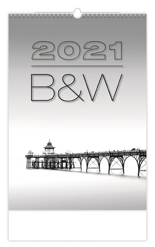 B & W - nástěnný kalendář 2021