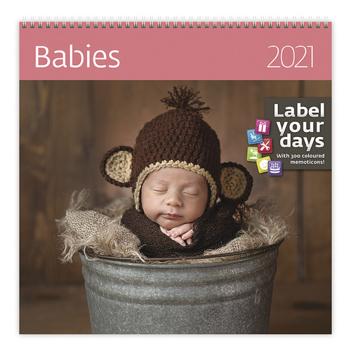 Babies - nástěnný LP kalendář 2021