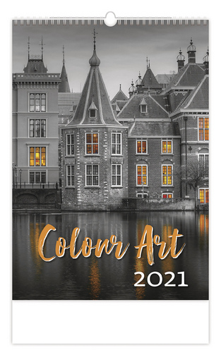 Colour Art - nástěnný kalendář 2021