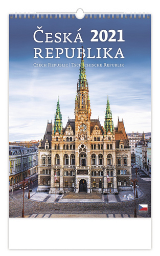 Česká republika/Czech Rupublic/Tschechische Republik - nástěnný kalendář 2021