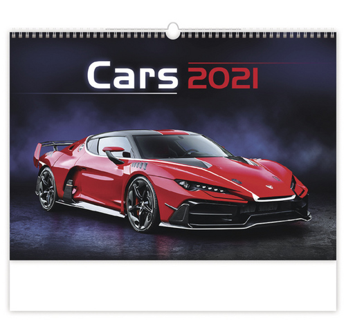 Cars - nástěnný kalendář 2021