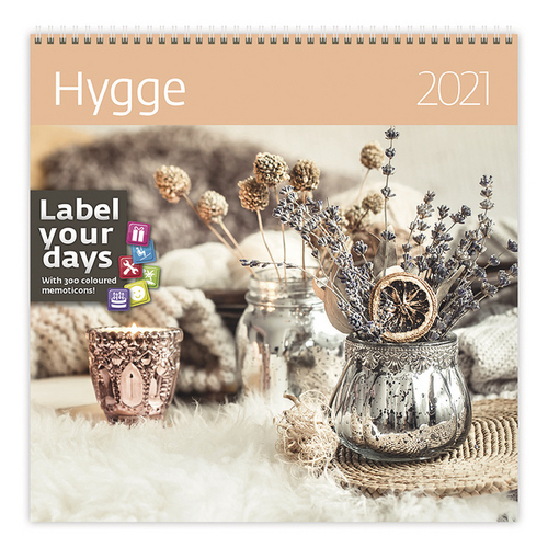 Hygge - nástěnný LP kalendář 2021