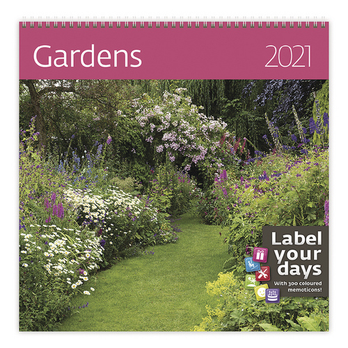 Gardens - nástěnný LP kalendář 2021
