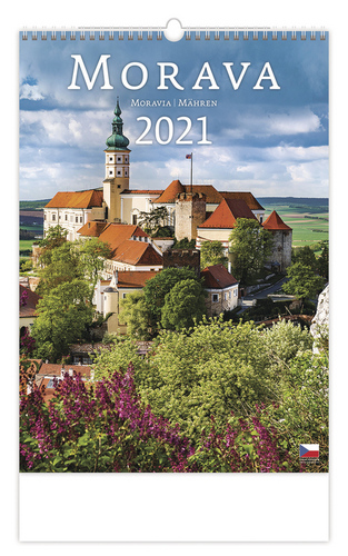 Morava/Moravia/Mahren - nástěnný kalendář 2021