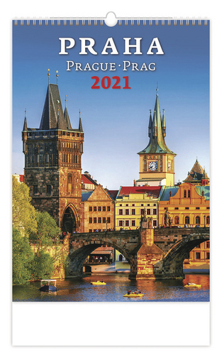 Praha/Prague/Prag - nástěnný kalendář 2021