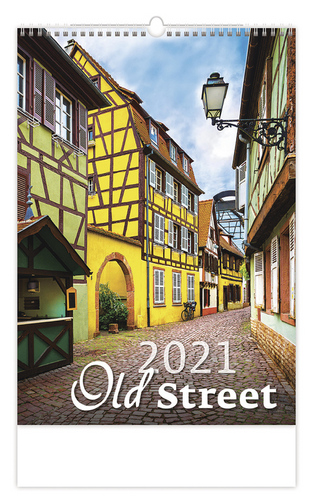 Old Street - nástěnný kalendář 2021