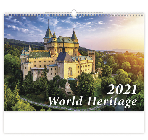 World Heritage - nástěnný kalendář 2021