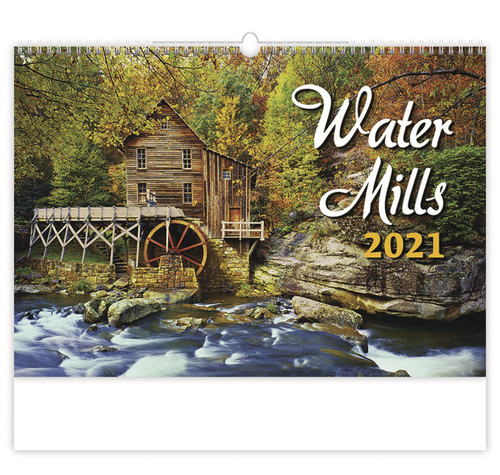 Water Mills - nástěnný kalendář 2021