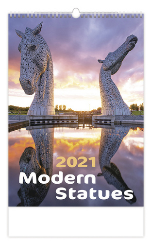 Modern Statues - nástěnný kalendář 2021