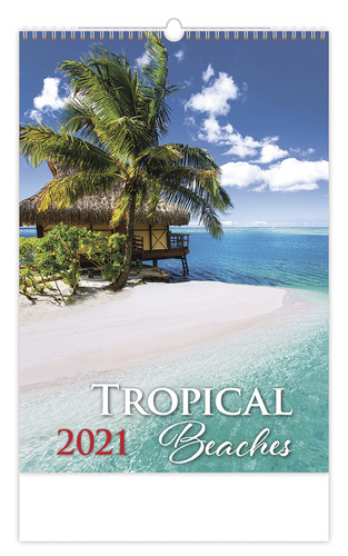 Tropical Beaches - nástěnný kalendář 2021