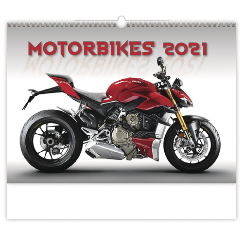 Motorbikes - nástěnný kalendář 2021
