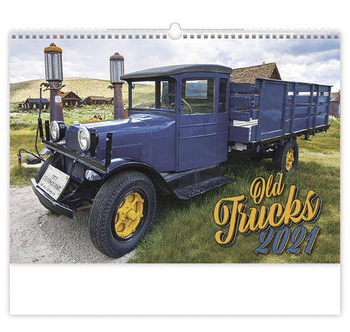 Old Trucks - nástěnný kalendář 2021