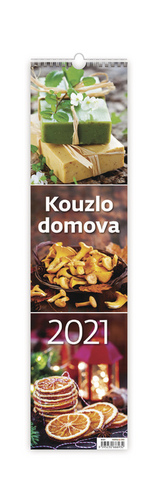 Kouzlo domova - nástěnný kalendář 2021