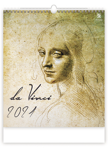 Leonardo da Vinci - nástěnný kalendář 2021