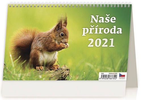 Naše příroda - stolní kalendář 2021