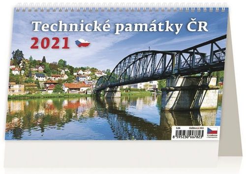 Technické památky ČR - stolní kalendář 2021