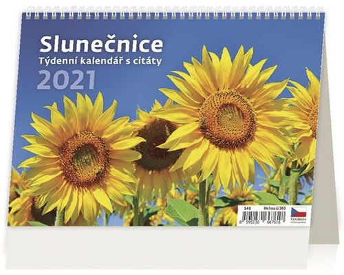 Slunečnice - stolní kalendář 2021